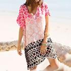 Printed Chiffon Cover-up