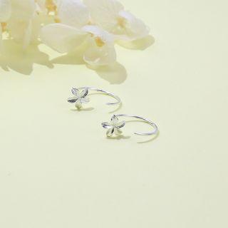 Flower Earring 1 Pair - Hook Earring - One Size