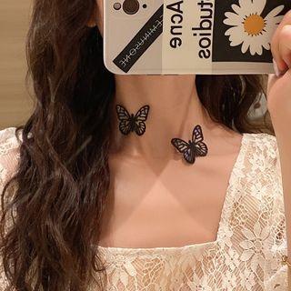 Lace Butterfly Fishing Line Choker