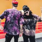 Couple Matching Short-sleeve Printed Lettering T-shirt