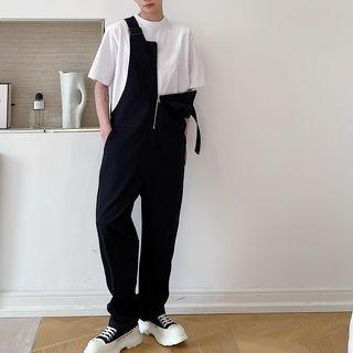 Wide Strap Bucked Jumpsuit