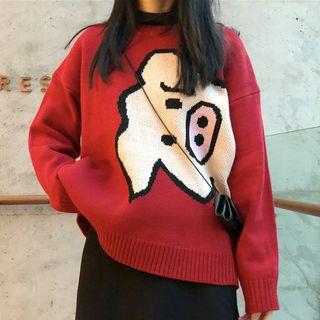 Piggy Sweater Sweater - Pig - One Size