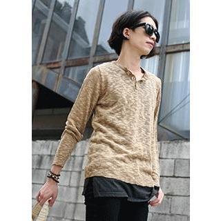 Long-sleeve M Lange Henley
