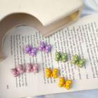 Dotted Butterfly Resin Earring