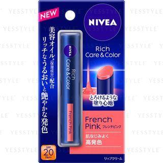 Nivea - Rich Care & Color Lip (french Pink) Spf 20 Pa++ 2g