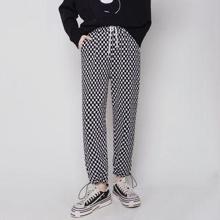 High Waist Checkerboard Pants (various Designs)
