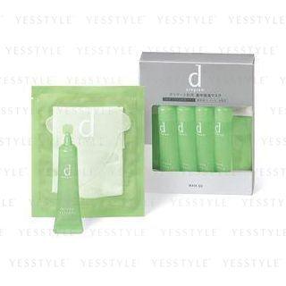 Shiseido - D Program Mask Qq (moisturizing) 4 Pcs