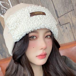 Fleece Panel Beanie