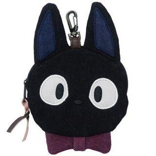 Kikis Delivery Service Die Cut Denim Pouch (jiji) One Size