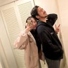 Couple Letter Fleece-lined Zip Hoodie