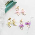 Non-matching Unicorn Bow Dangle Earring