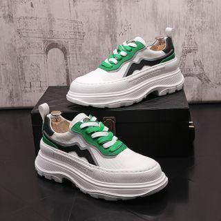 Contrast Panel Sneakers (various Designs)