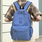 Lightweight Cat Applique Backpack