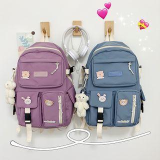 Cartoon Buckled Backpack