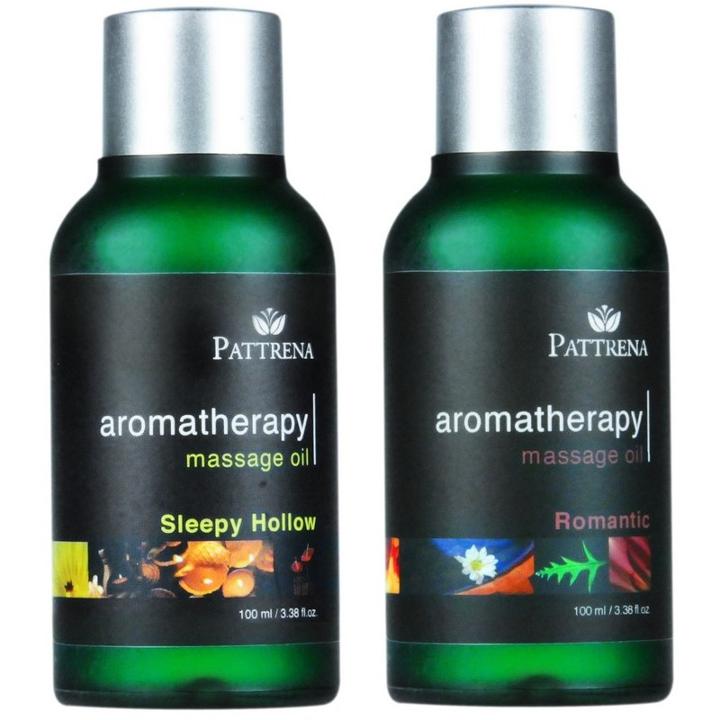 Pattrena - Aromatherapy Massage Oil - 8 Types