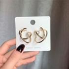 Faux Pearl Statement Earring 1 Pair - 925 Silver - As Shown In Figure - One Size