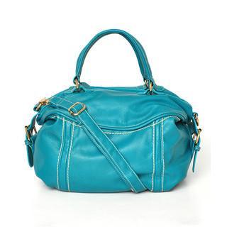 Belted Satchel Green - One Size