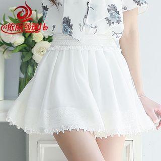 Chiffon A-line Skort
