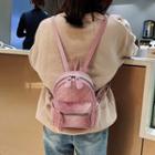 Quilt Stitched Mini Backpack