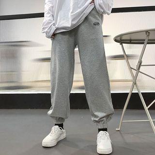 Logo Embroidered Jogger Pants