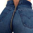Zip-back Skinny Jeans