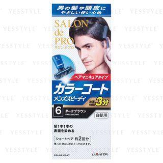 Dariya - Salon De Pro Color Coat Mens Speedy (#6 Dark Brown) 1 Set