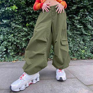Plain Wide Fit Pants