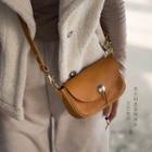 Diy Genuine Leather Flap Crossbody Bag