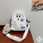 Cartoon Print Mini Crossbody Bag / Bag Charm / Set