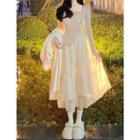 Lettuce Edge T-shirt / Midi A-line Skirt