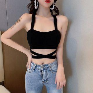 Crisscross Cropped Camisole