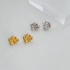 Meteorite Stud Earring