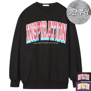 Couple Graphic Print Sweatshirt