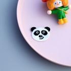 Panda Embroidered Patch / Brooch