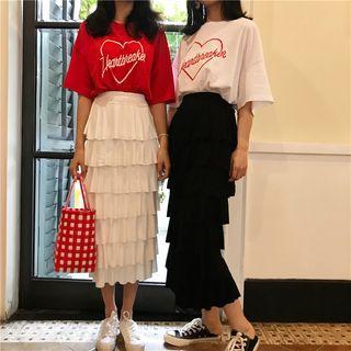 Tiered Midi Dress