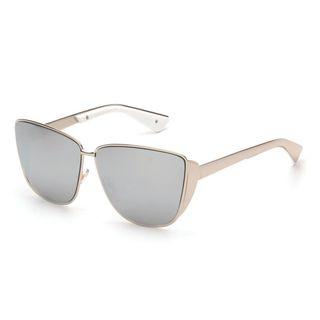 Oversized Metal Frame Sunglasses