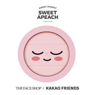 The Face Shop - Sweet Apeach Oil Clear Blotting Powder (kakao Friends Edition) 12g 12g