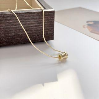 Alloy Pendant Choker Gold - One Size