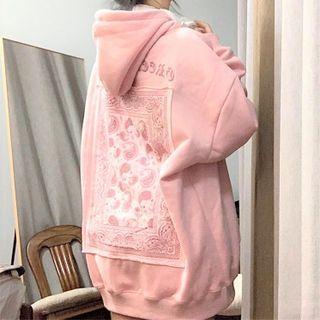 Paisley Applique Hoodie