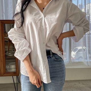 Plain Basic Shirt In 7 Colors