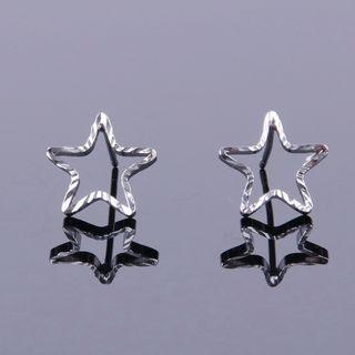Hollow Star Earring