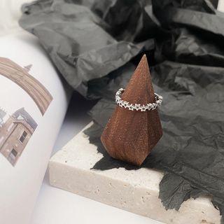 Star Sterling Silver Ring 1pc - Silver - One Size