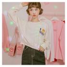 I Smile You Cropped Sweatshirt