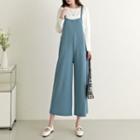 Set: Wide-leg Jumpsuit + T-shirt