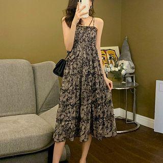 Spaghetti Strap Floral Dress (various Designs)
