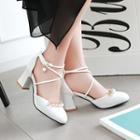 Embellished Strappy Pumps