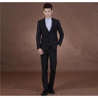 Set: Slim-fit Blazer + Dress Pants