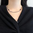 Star Alloy Choker Silver - One Size