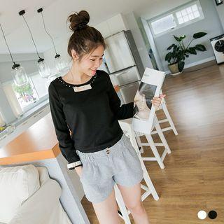 Bow Long Sleeve Top