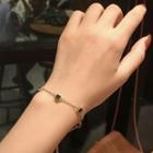 Gemstone Bracelet Gold - One Size